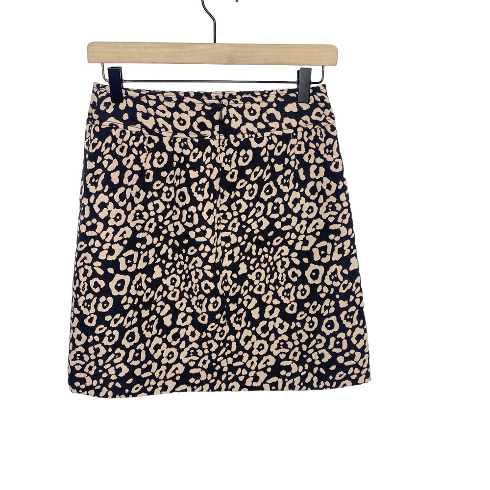 LOFT leopard skirt size 0 EUC - Picture 7 of 7